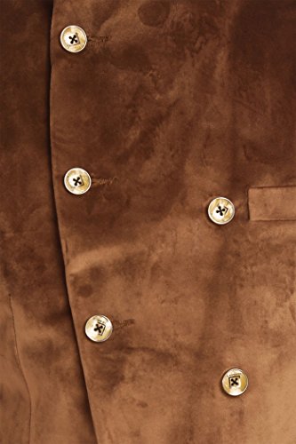 Image of WINTAGE Men's Velvet Grandad Collar Blazer
