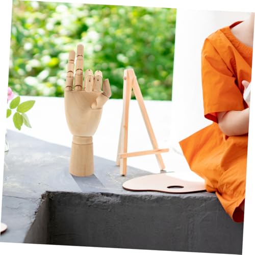 Main de mannequin flexible en bois pour la déco de studio