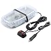 PROZOR Luz de Emergencia Estroboscópica 12V 24W LED 7 Modos 5m Cable...