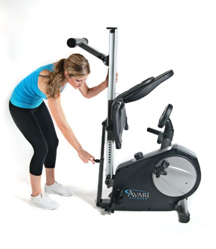 Avari A150-335 Conversion II Rower/Recumbent Bike,Black