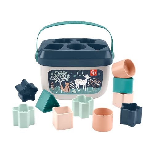 Fisher-Price Babys First BlocksToy Set Navy Fawn