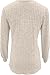 V Neck Button Up Knit Sweater Women Long Sleeve Casual Loose Tunic Pullover Spring Fall Fashion Cozy Sweaters (Beige,XX-Large)