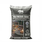Rhino Power Bond Plus Polymeric Sand for Pavers, Paver Sand Polymeric Driveway Sand, Stone Joint Filler Up to 2 Inch Depth, 20 Pound Black Diamond