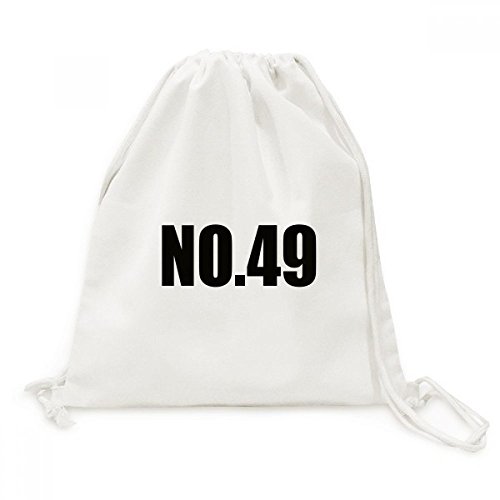 Sac de voyage en toile à cordon Numéro 49 pour le sport