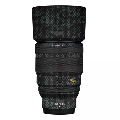 Autocollant Nikon Z 135mm F1.8 S Plena en vert mamba pour magnifier votre objectif photo premium