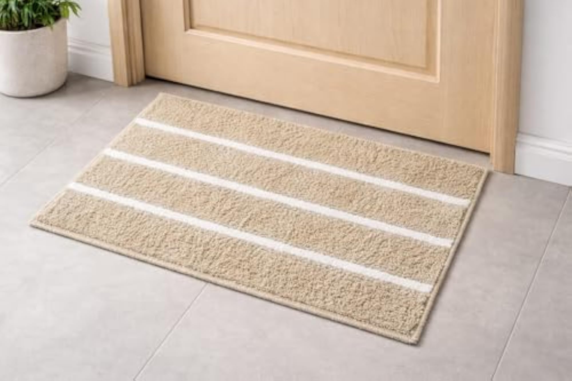 Non-Slip Microfiber Bath Mat Set of 3