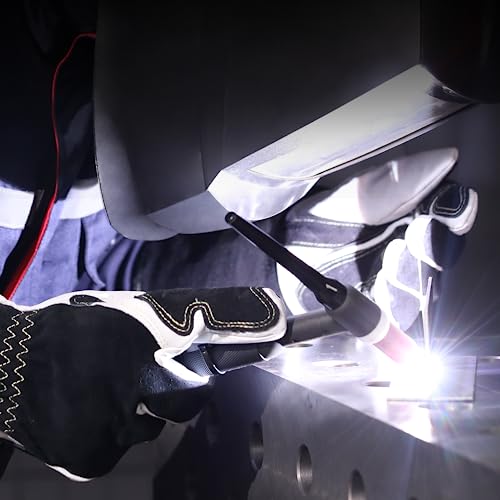 Guantes de soldadura de piel de cabra ARCCAPTAIN para soldar con comodidad en el taller 6
