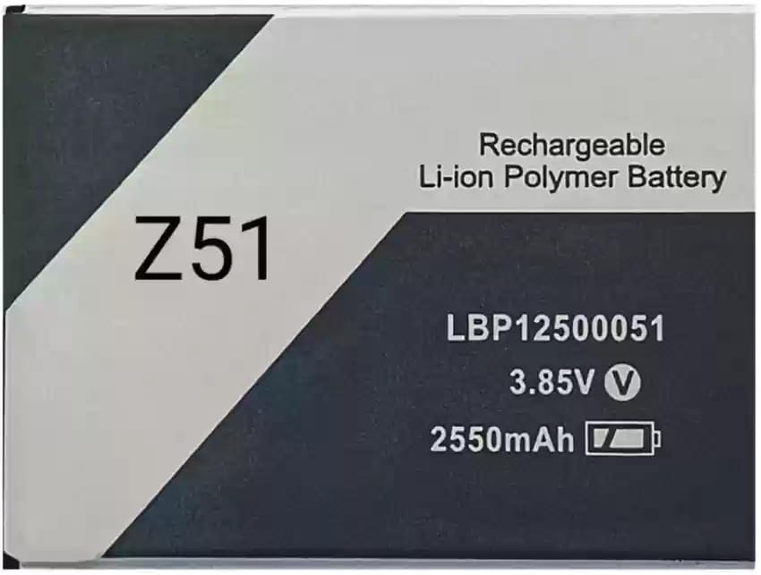 Image of Original LB12500051 Battery for Lava Z51 Battery with 3 Month Warranty*****(P301)