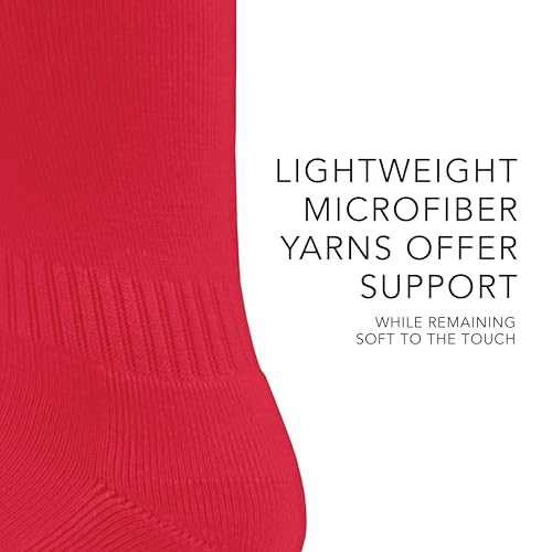 Augusta Sportswear Standard Elite Multi-Sport Socks, Red, Medium3