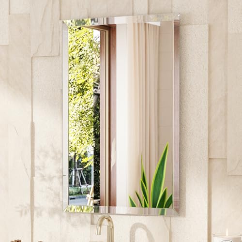 VocalStar 18x26 Beveled Frameless Mirror