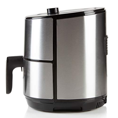 DOMO DO530FR Heißluft-Fritteuse - 4 L - Edelstahl - 1500 W LCD-Anzeige – Bild 4
