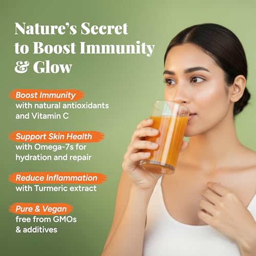Image of Tata 1mg Sea Buckthorn Turmeric Plus Juice | Rich in Omega 7 & Vitamin C | Supports Immunity, Skin Health & Energy Levels | Antioxidant-Rich Nutraceutical | 300ml