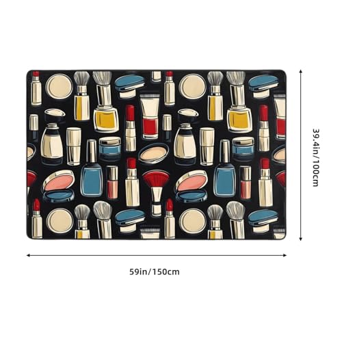 Tapis de chambre doux et lavable en machine avec dossier antidérapant - 3