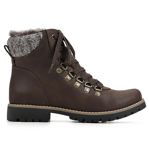 CLIFFS BY WHITE MOUNTAIN Women's Shoes Prized Lugged Lace-Up Ankle Bootie3