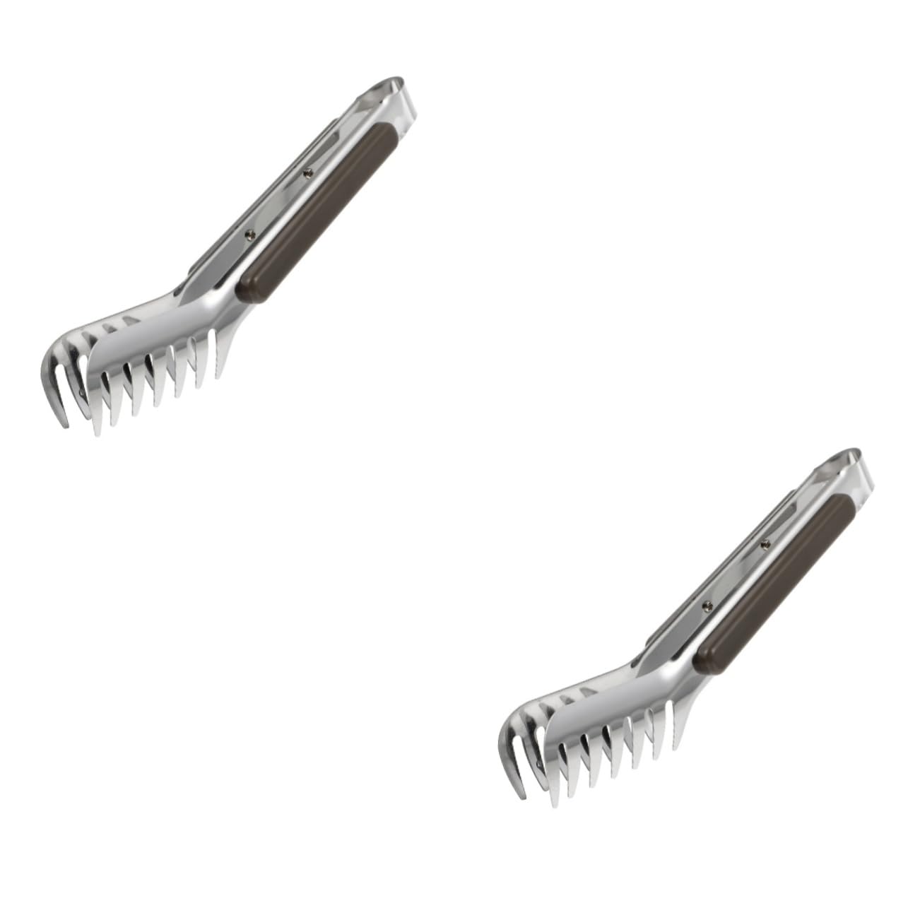 Pinzas para servir pasta en acero inoxidable resistente utensilios para buffet y picnic