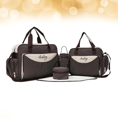 Bolso de mamá multifuncional: adiós al desorden con este set de 5 piezas ligero 5