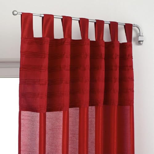 Gardinia Schwenkstange, Metall-Stange inkl. Befestigungsmaterial, Ausziehbar, Wandabstand 1,5 cm, Länge 55-85 cm, Edelstahl-Optik, 10012260, 85 x 55 x 0.021 cm