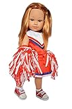 MBD Red Cheerleader Outfit Fits 18 Inch Girl Dolls- Fashion Doll Clothes