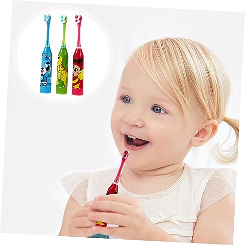 Beavorty 1satz Junge Mädchen Elektrische Zahnbürsten Schallzahnbürsten Mit Dinosaurier Und Biene Effiziente Weiche Borsten Tragbar Und Leicht Für Junge Mädchen Ab Jahren – Bild 6