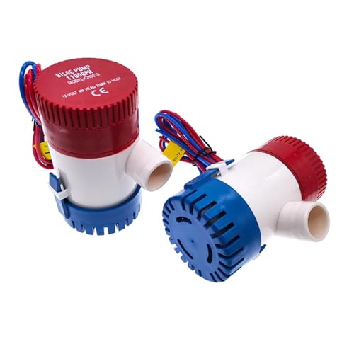 Bomba de achique 1100GPH 24V con interruptor de flotador para botes y casas flotantes miniatura 4