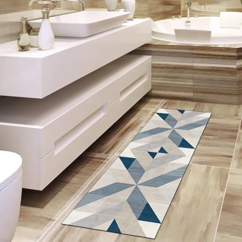 Tapis de couloir antidérapant pour en finir avec les glissades sur le sol gris - 4