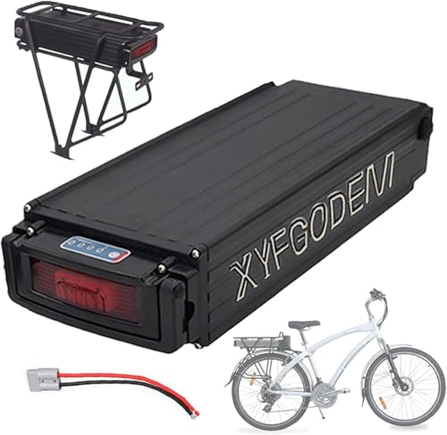 Batterie vélo électrique 36V 48V avec chargeur et BMS pour moteur de 300W à 1500W
