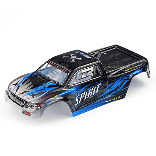 Hosim RC Car Shell Body Accessory Spare Parts 35-SJ02 1/16 9135 RC Car (Clear Blue)