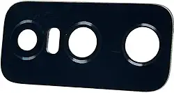 Lente traseira OEM lente de vidro da câmera traseira compatível com Asus Zenfone 8 Flip ZS672KS peças pretas