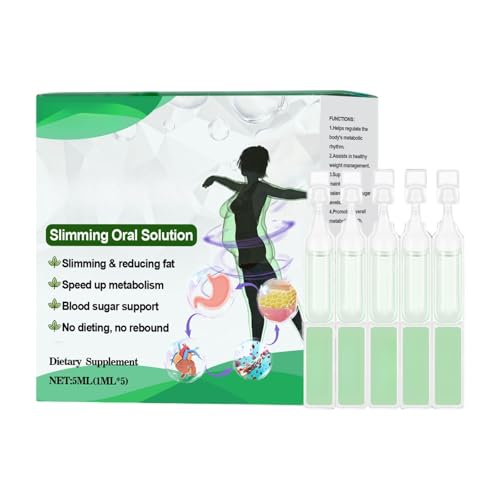 Slimming & Body Shaping Drops - Fat Burning Healthy Weight Management & Energy Boost(1PC)