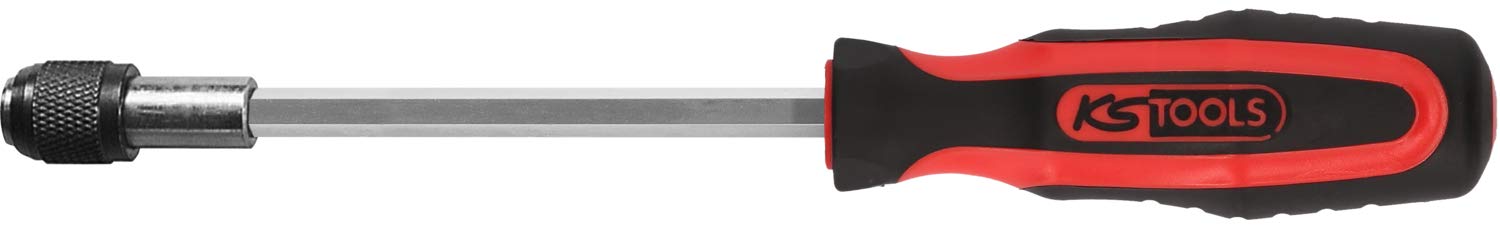 KS Tools Ergotorqueplus 159.2145 Bit Screwdriver 1/4 Inch, Clear