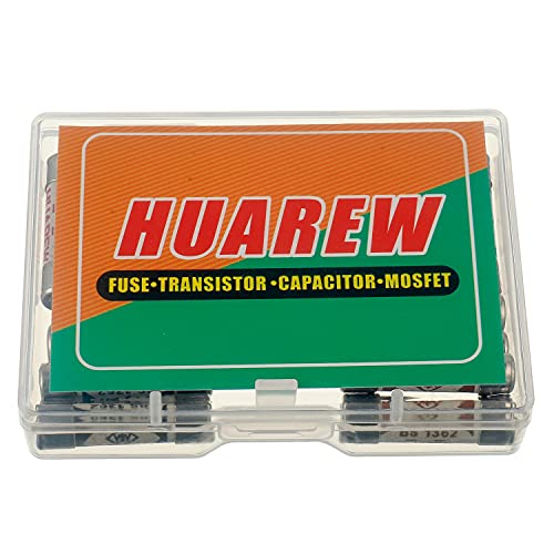 HUAREW 4 Values 20 Pcs 6.3x25 mm BS1362 3 5 10 13 A amp 240 V volt 0.248x0.984 Inch Ceramic Tube Fuses Assortment Kit