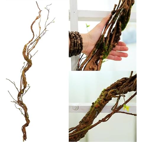 Fosolasi 66.9in Fake Cherry Blossom Vine Cover