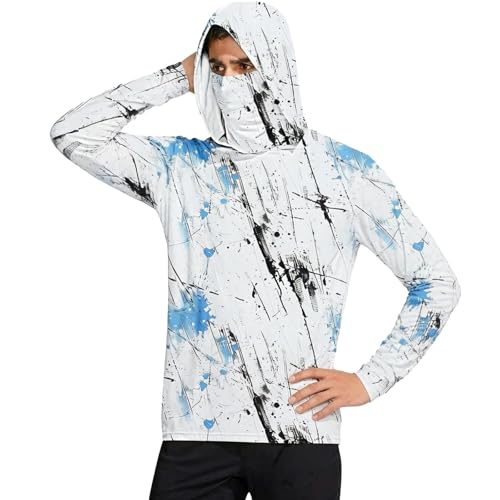Pull à manches longues homme noir basique grand taille col rond