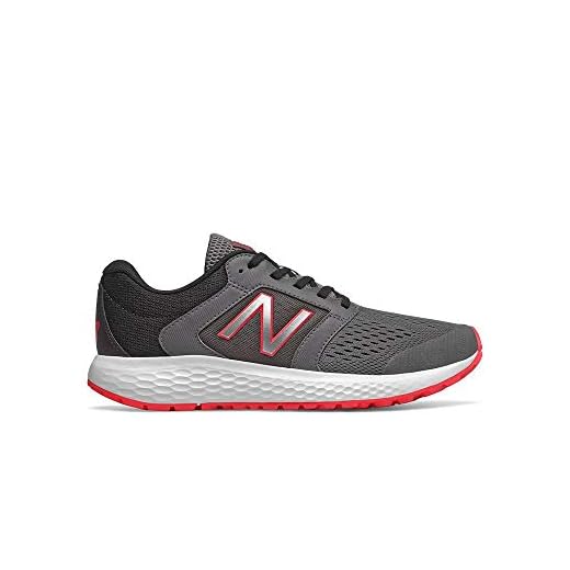New Balance Men's 520 V5 Running Shoe, Castlerock/Energy Red, 9 M US