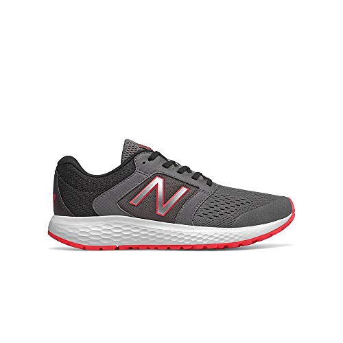 New Balance Men's 520 V5 Running Shoe, Castlerock/Energy Red, 12 M US