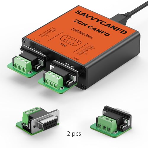 Image of USB to Dual Channel CAN FD Converter SavvyCAN-FD-X2 CAN Speed Up to 12M Max Isolated Against USB 2.5KV,CE,FCC
