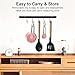 Measuring Cups and Spoons Set, 10 Pieces Nesting Measure Tools, Kitchen Essentials Gadgets with Stainless Steel Handle for Dry & Liquid Ingredient, Pink