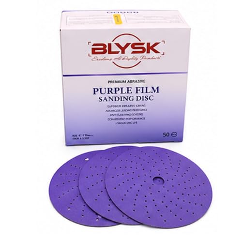 Purple Zirconia Sanding Discs 6 Inch, 50 Pack (1000)