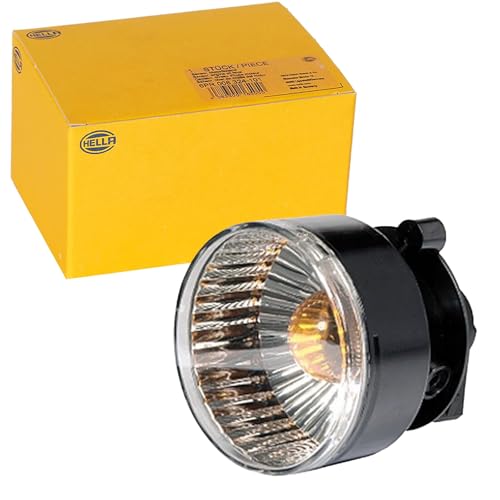 HELLA 2Ba 009 001-071 Feu Clignotant - Halogène - 12V - Montage Encastré/Raccord Fileté - Couleur Du Voyant: Limpide - Avant - Quantité: 1
