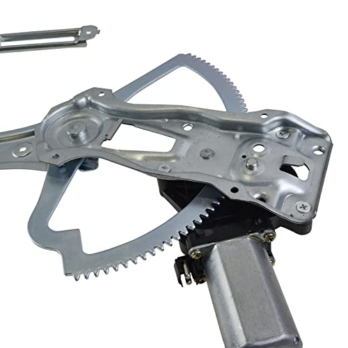 Image of TRQ Front Left Power Window Regulator & Motor Assembly Drivers Side | For 1999-2003 Mercedes-Benz ML320 2003-2005 ML350 1999-2001 ML430 2002-2005 ML500 2000-2003 ML55 AMG