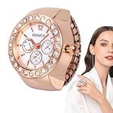 Orologio ad anello da – premium stylish uomo al quarzo vintage, elegant, per gioielli, con retrò regali donna | Multipurpose Outdoor Indoor Utility versatile sleek sturdy