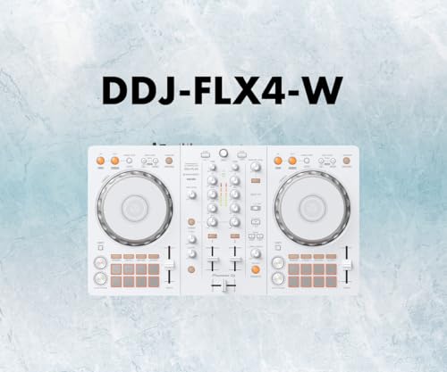 Image of Pioneer DJ DDJ-FLX4-W 2ch Multi-App DJ Controller