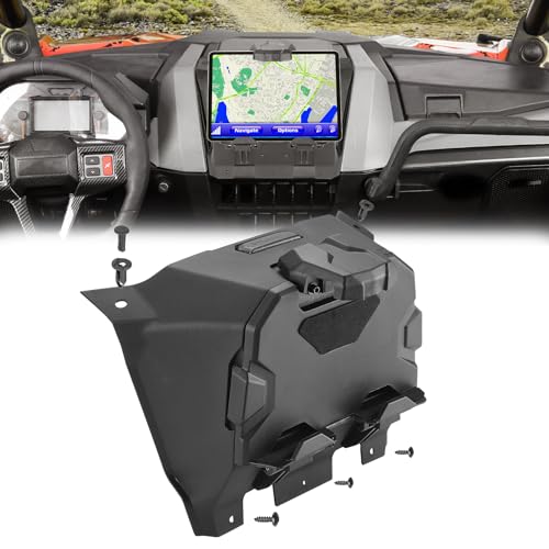 KEMIMOTO PRO XP Electronic Device Mounts with Storage Box UTV Electronic Device Holder GPS Mount Phone Tablet Mount Compatible with Polaris 2020-2024 RZR PRO XP/XP4 2022 2023 2024 RZR PRO R/Turbo R