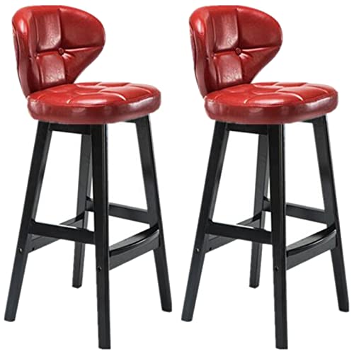 Taburetes de bar de madera maciza para restaurante