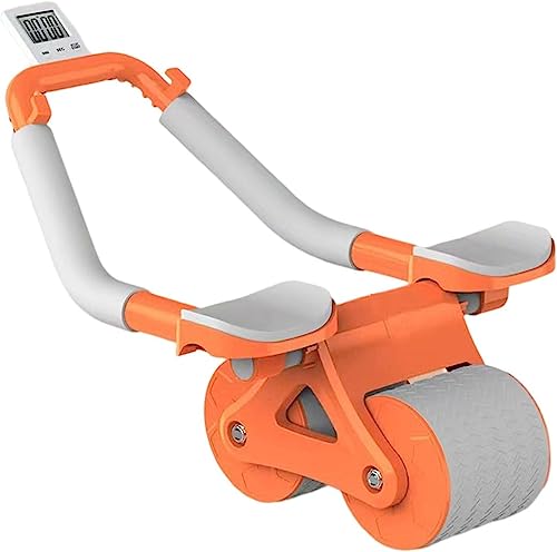 Zorzel 2023 New Wheels Roller, Ab Roller Wheel, Abdominal Exercise Wheel, Double Wheel Abdominal Wheel, Domestic Abdominal Exerciser with Knee Mat for Body Fitness Strength Training Home Gym