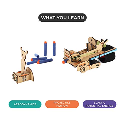 Image of Smartivity Roller Coaster Marble Slide STEM STEAM Educational DIY Building Construction Activity Toy Game Kit & Bullseye Bow STEM STEAM Educational Construction Activity Toy Game Kit Easy Instructions