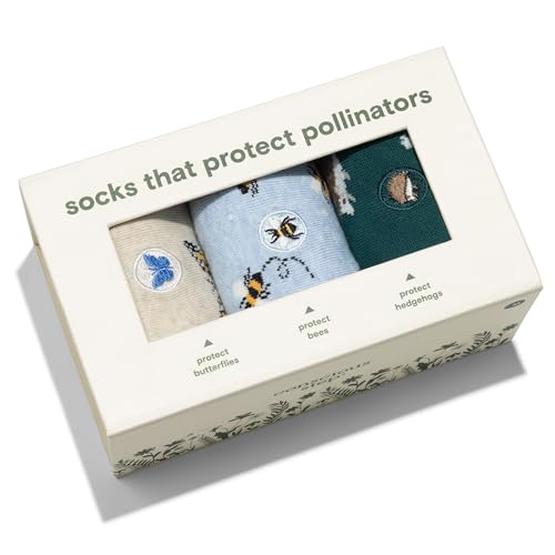 Conscious Step Women's Fair Trade Organic Cotton Crew Socks | 3 Pack | Every Pair Helps Support our Humanitarian Partners