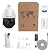4K 8MP PTZ POE IP Camera Outdoor,360°Pan 90°Tilt 18X Optical Zoom,Human Auto Tracking,Human/Vehicle Detection,Two-Way Talk,328ft IR Night Vision,MicroSD 512GB PTZ Camera,compatible for Blue Iris