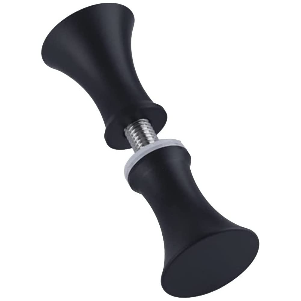 Boutons de portes coulissantes noir mat pour moderniser votre salle de bain familiale
