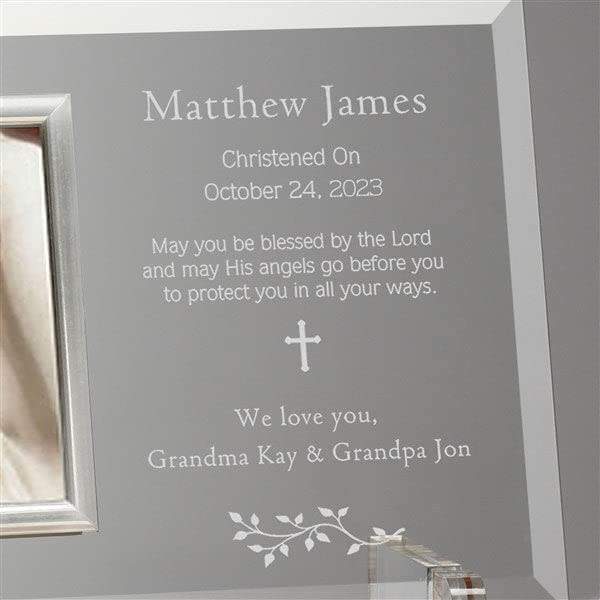 Personalization Universe Christening Day Personalized Frame